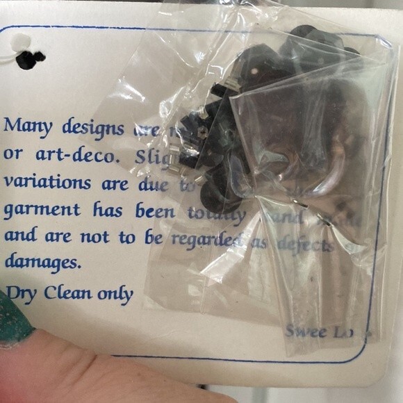 NWT vintage swee-lo art deco inspired cocktail dress. Size Medium - Picture 6 of 10